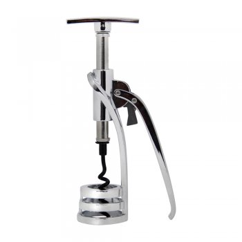 Saca Rolha Espiral Cromado - Marca Mix - GX9041