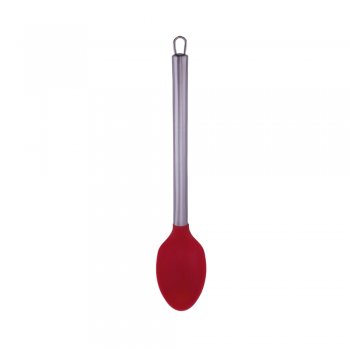 Colher Inox com Silicone Vermelho 34cm - Class Home - CLH770