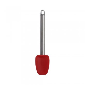 Espátula Inox com Silicone Vermelho 25cm - Class Home - CLH766