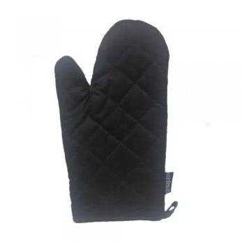 Luva Térmica para Cozinha de Silicone com Neoprene Preta - Ecolumi - ECO-077