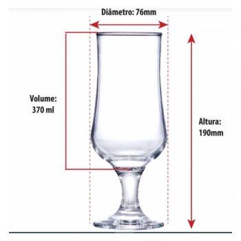 Taça Barcelona 385ml - Ruvolo - 750180719