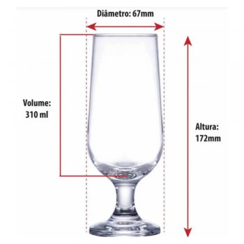 Taça Blumenau 310ml - Ruvolo - 750180597