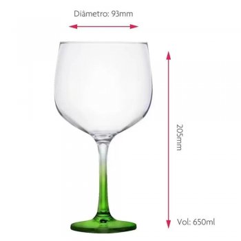 Taça Gin Club Haste Verde - Ruvolo - 1210599
