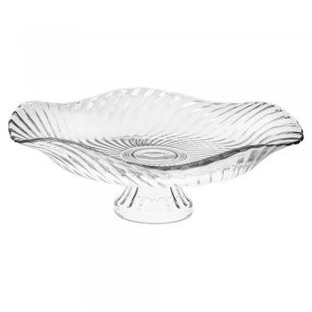 Fruteira de Mesa com Pé Vidro Gourmet Modena - Ruvolo - 4561