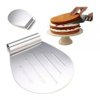 Placa Salva Bolo Confeiteiro em Inox Bakery - Hercules - UC145