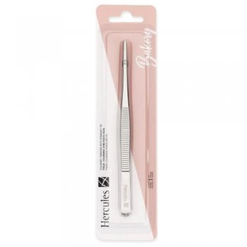 Pinça Culinária Inox com Ponta Reta 16cm Bakery - Hercules - UC50-01