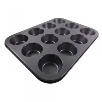 Forma Cupcakes Muffin 12 Cavidades Bakery - Hercules - UC125