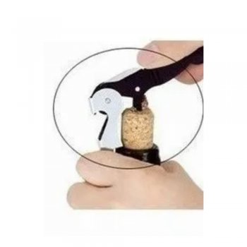 Saca Rolhas e Abridor Duplo Estágio em Inox - Hercules - UB55