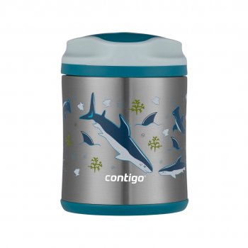 Pote Térmico Kids 284ml Tubarão - Contigo - Ctg08139