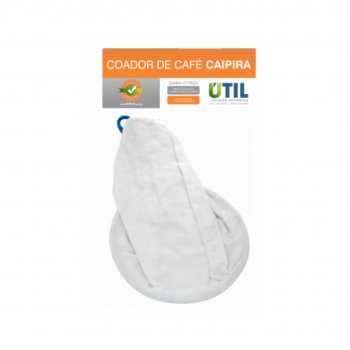 Coador de Café Caipira Flanela Tam P 10cm Util - UTL1142