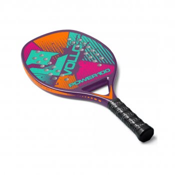 Raquete Beach Tennis Power 100 Roxo Vollo - VBT100-3