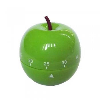 Timer 60 Minutos De Plastico Maca 7,5X6,5X6,5Cm Na Caixa Gubly-0970 Elegantec