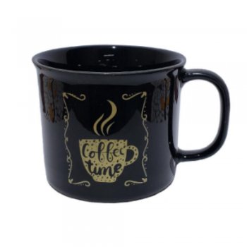 Caneca de Porcelana Master Coffee Time 250ml - RR Comercio - RR800