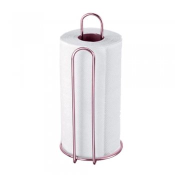 Porta Papel Toalha Aramado Metalizado Rose Gold - Passerini - 1466-5