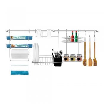 Organizador de Cozinha Suspensa 9 peças Bella Cucina - Kit 5 - Stolf - STF1433