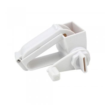 Ralador de Queijo Inox e Plástico Branco - Hauskraft - RLDR-005BR