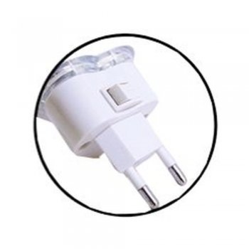 Abajur/Luminária de Tomada Bivolt Coração - Top Rio - TRC7214QD