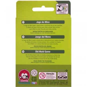 Jogo da Memória Mico com 55 Cartas - Copag - 93939