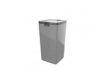 Pote Hermético 2,3L Policarbonato Fumê - Crippa - 405022-004