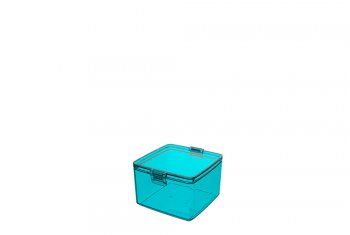 Pote Hermético 0,75L Azul Turquesa Transparente - 405020-012